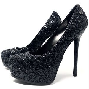 Philipp Plein Swarovski Stiletto Heels Worn Once